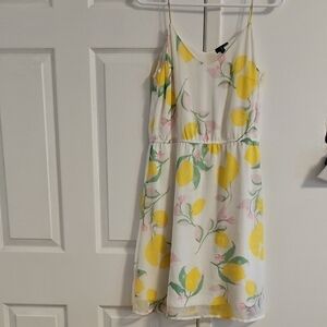 Lemon Print Dress